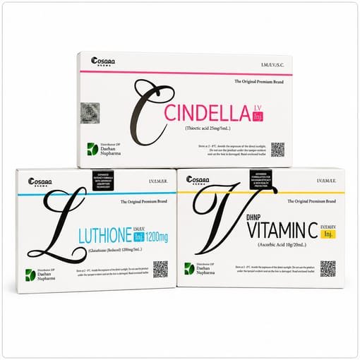 Cindella Whitening Injection Price in Pakistan | 1200 Glutathione + Vitamin C | Original Korean Formula